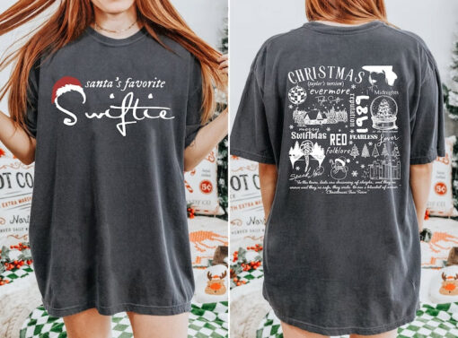 Santa's Favorite Taylor Version Shirt, Christmas Taylor's Version tshirt