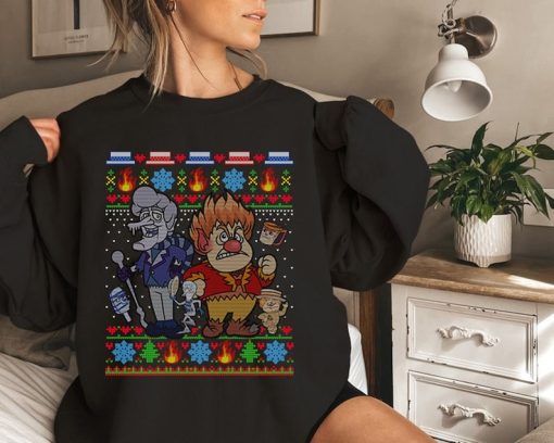 Miser Brothers Ugly Christmas Sweater, Snow miser Sweatshirt