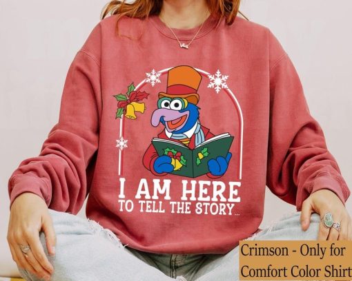 Retro Gonzo I Am Here To Tell The Story Comfort Color Sweatshirt