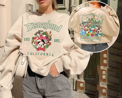 Disneyland Mickey and Friends Christmas Sweatshirt