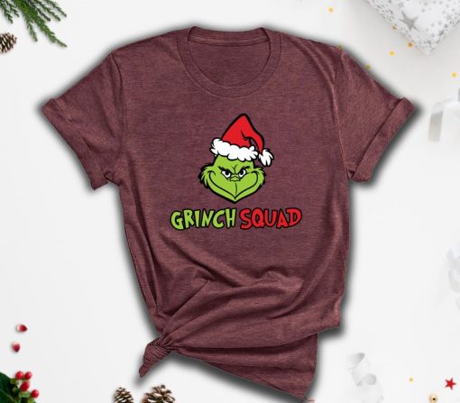 The Grinch Christmas Sweatshirts, Grinch Squad Sweatshirt