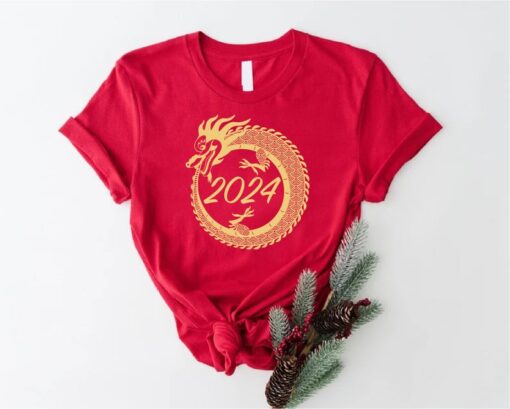 Chinese New Year 2024 Dragon Shirt, Christmas Shirt,