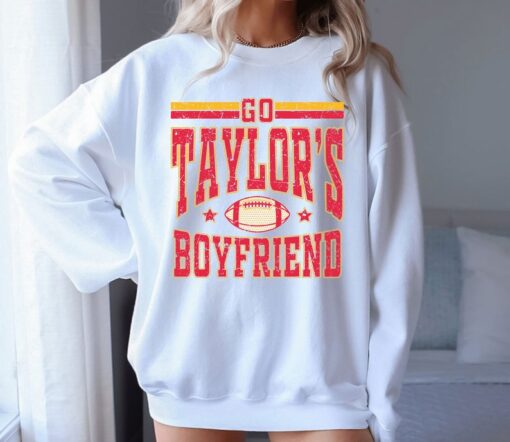 Go Taylor's Boyfriend Sweatshirt, Travis and Taylor