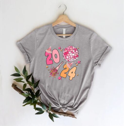 Happy New Year 2024 Shirt,Twenty Four Happy New Year Tee