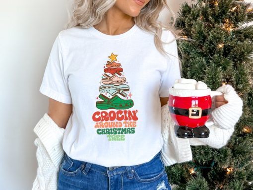 Crocin Around the Christmas Tree Shirt, Christmas Tree Gift Shirt