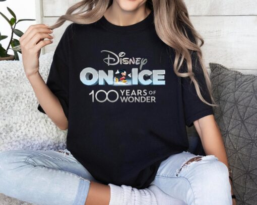 Disney On Ice 100 Year Shirt, Mickey On Ice Shirt