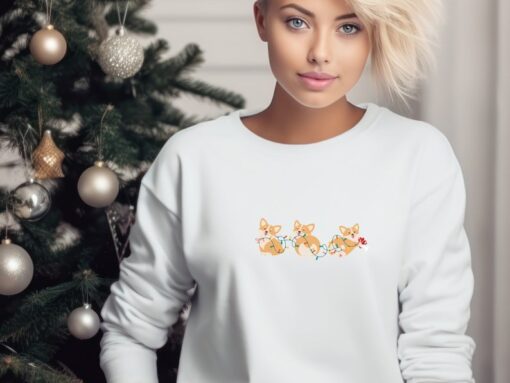 Corgi Christmas Sweatshirt