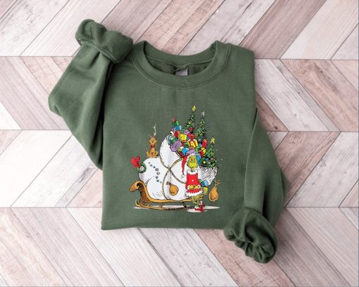 Christmas Grinch Funny Sweatshirt