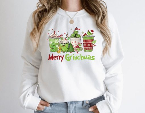 Grinch Christmas Funny Sweatshirt, Grinch Christmas Sweatshirt