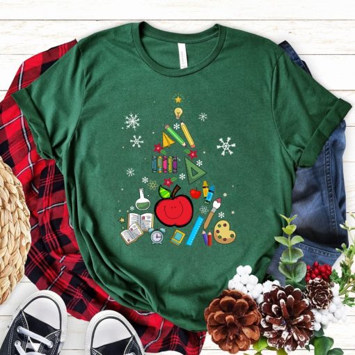 Christmas Teacher Sweatshirt: Festive Holiday Gift for Educators