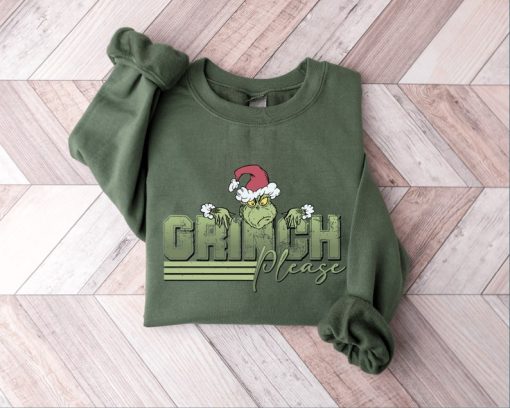 Grinch Christmas Sweatshirt