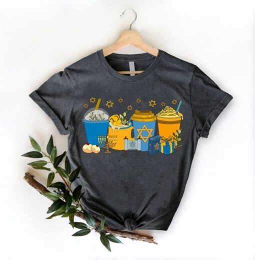 Hanukkah Coffee Shirt,Hanukkah ShirtCoffee Lover Shirt