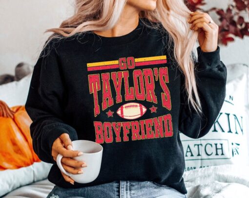 Go Taylor's Boyfriend Sweatshirt, Travis and Taylor