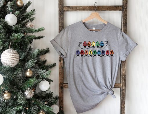 Merry Christmas Shirt, Christmas Lights Shirt, Christmas Lights Sweatshirt