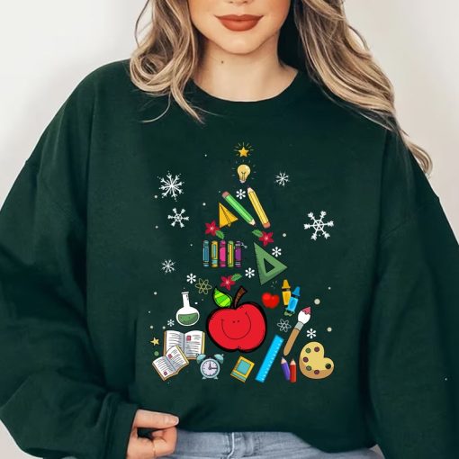 Christmas Teacher Sweatshirt,Christmas Gift For Teacher