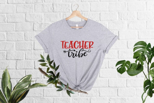 Teacher Tribe Shirt, Gift For Teacher, Teacher Vibes, Teacher Appreciation