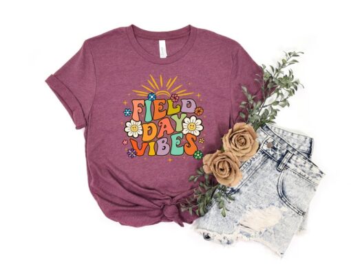 Teacher Life Shirt, Field Day Vibes Shirt, Gift For Teacher