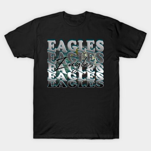 Eagles Retro Vintage Style with Bald Eagle T-Shirt