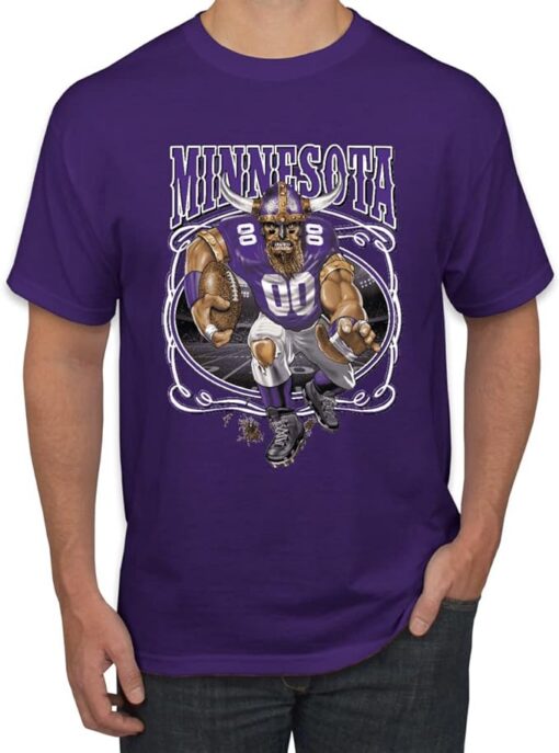 Wild Bobby Minnesota Fans, MIN Fantasy Football Sports Men's T-Shirt