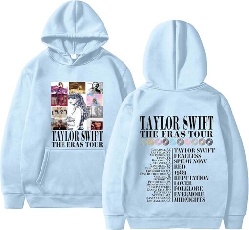 𝘛𝘢𝘺𝘭𝘰𝘳 1989 Crew Neck Hoodie For Women - Oversized Crewneck 1989 Sweatshirt Long Sleeve Concert Outfit 2023 Trendy