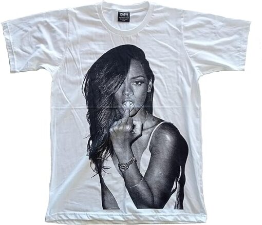 HOPE & FAITH Unisex Rihanna T-Shirt Short Sleeve Mens Womens