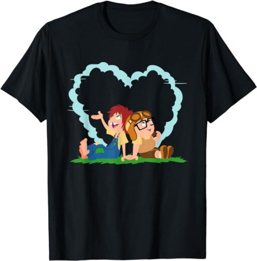 Disney and Pixar’s Up Young Carl and Ellie Dreaming T-Shirt