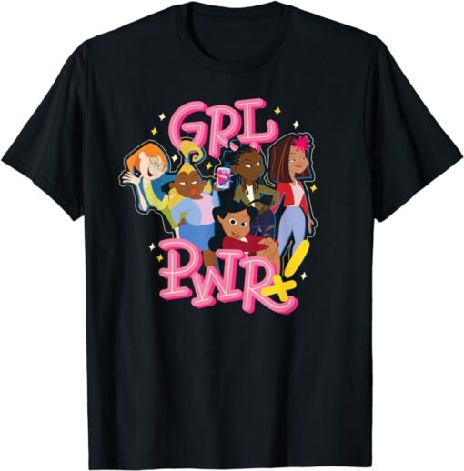 Disney Proud Family GRL PWR Girl Power Besties T-Shirt