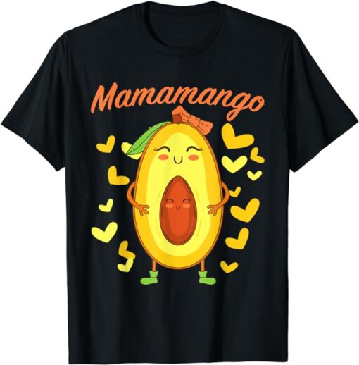 Mamamango Mom Mother's Day Womens Pregnancy Pregnant Mango T-Shirt