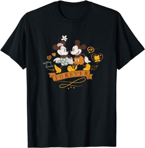 Disney Mickey + Minnie Forever Love Stroll Valentine’s Day T-Shirt