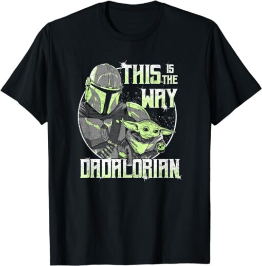 Star Wars: The Mandalorian Father's Day The Way Dad Retro T-Shirt