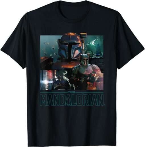 Star Wars The Mandalorian Season 3 Paz Vizsla Battles T-Shirt