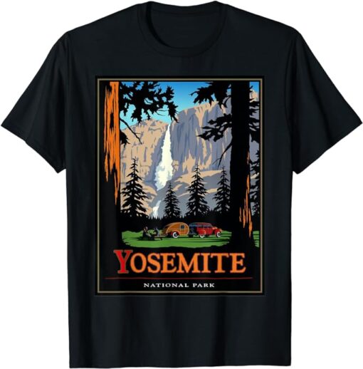 Yosemite Shirt Vintage National Park T-Shirt