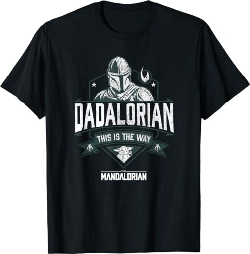 Star Wars: The Mandalorian Father's Day The Way Distressed T-Shirt