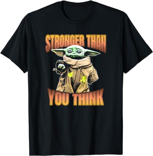 Star Wars: The Mandalorian Stronger Than You Think Vintage T-Shirt