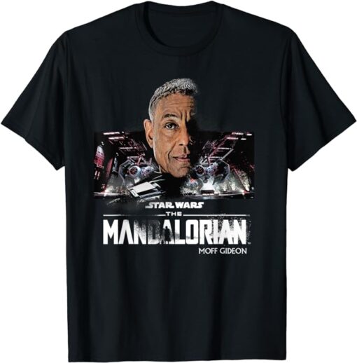 Star Wars The Mandalorian Season 3 Moff Gideon Distressed T-Shirt