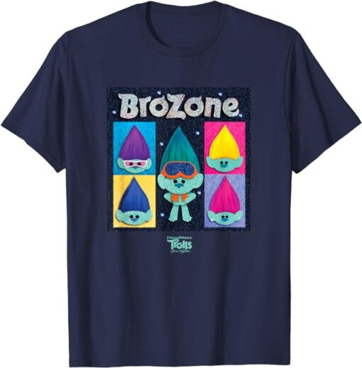 DreamWorks Trolls Band Together BroZone T-Shirt