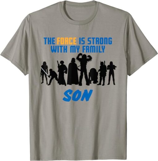 Star Wars The Force Matching Family SON T-Shirt T-Shirt