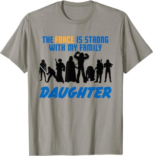 Star Wars The Force Matching Family DAUGHTER T-Shirt T-Shirt