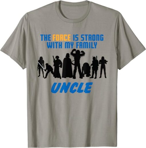 Star Wars The Force Matching Family UNCLE T-Shirt T-Shirt