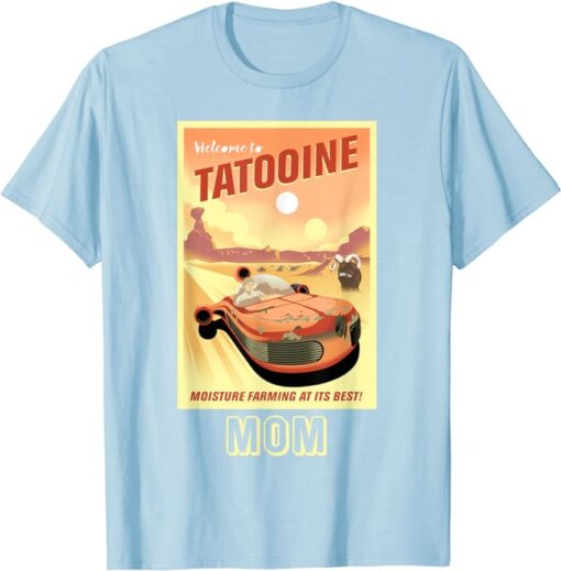 Star Wars Tatooine Matching Family MOM T-Shirt T-Shirt