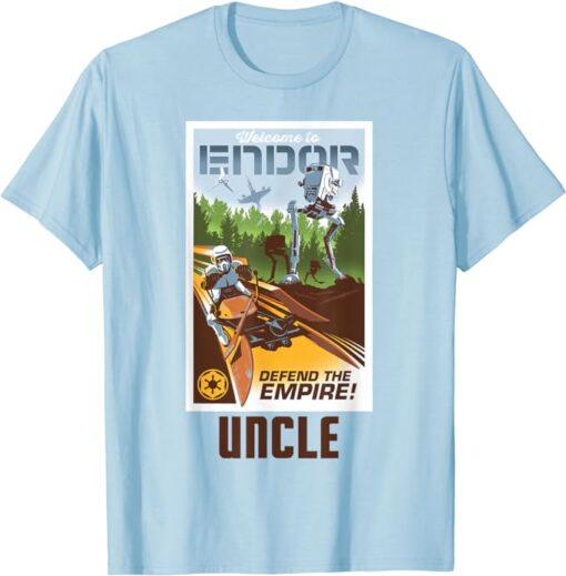 Star Wars Welcome to Endor Matching Family UNCLE T-Shirt T-Shirt