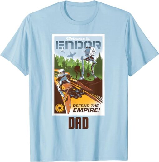 Star Wars Welcome to Endor Matching Family DAD T-Shirt T-Shirt