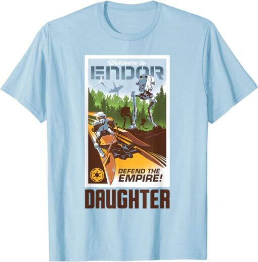 Star Wars Welcome to Endor Matching Family DAUGHTER T-Shirt T-Shirt