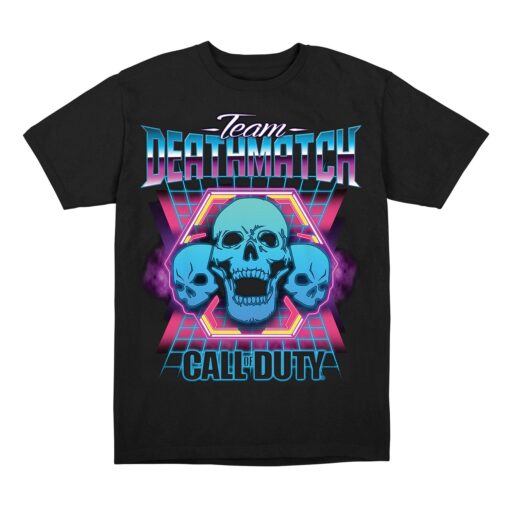 Call of Duty Black Team Deathmatch Arcade T-Shirt