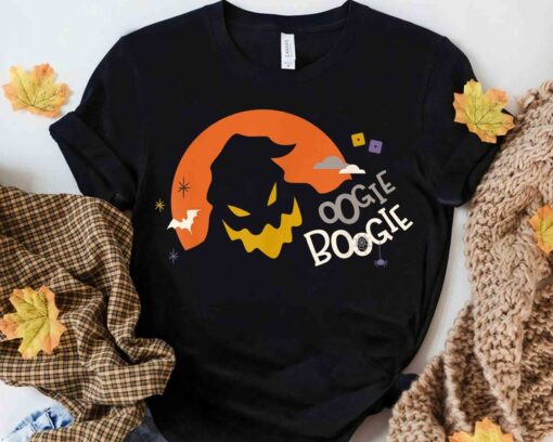 Disney Nightmare Before Christmas Oogie Boogie Bash 2023 Shirt, Jack Sally Mickey's Not So Scary Party Tee