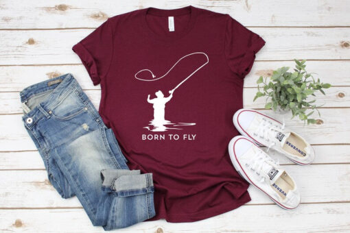 Fly Fishing, Fly Fishing Gifts for Men, Fly Fishing T-Shirt, Fishing T-Shirt, Valentine's Day Gift, Gift For Him