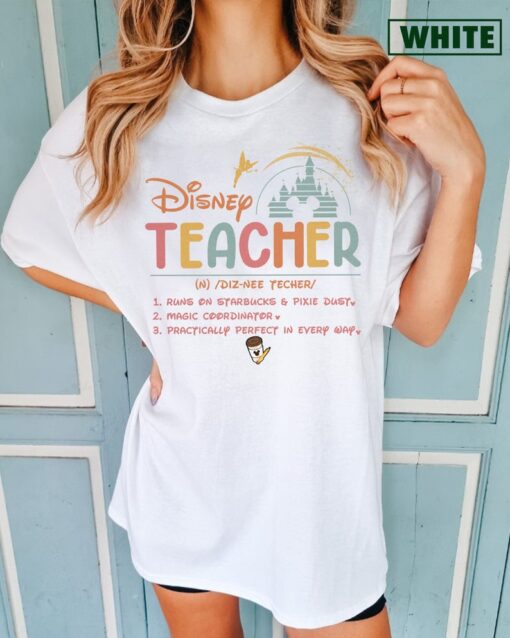 Disney Teacher Definition Shirt, Teach Love Inspire Shirt, Mickey Teacher Shirt, Disney Teacher Shirt, Back To School Shirt