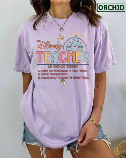 Disney Teacher Definition Shirt, Teach Love Inspire Shirt, Mickey Teacher Shirt, Disney Teacher Shirt, Back To School Shirt