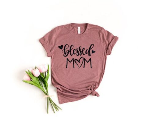 Blessed Mom Shirt With Cute Hearts, Happy Mama Shirt, Blessed Mom, Mama Needs Rest, Mother’s Day Gift,Mother’s Day Shirt, Happy Mother’s Day