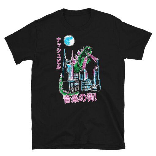 Godzilla Over Nashibiru Unisex T-Shirt